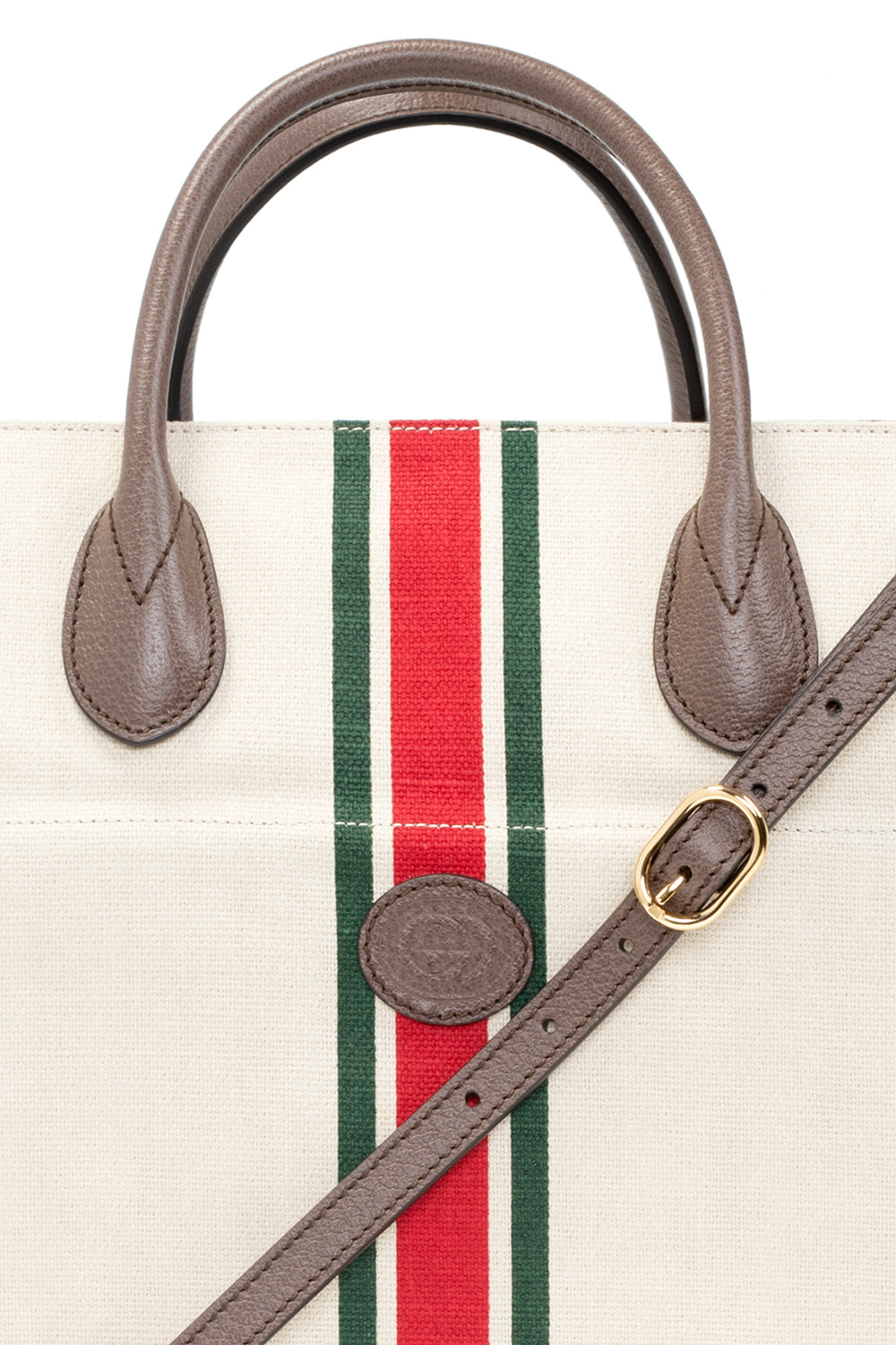 Gucci Linen shopper bag